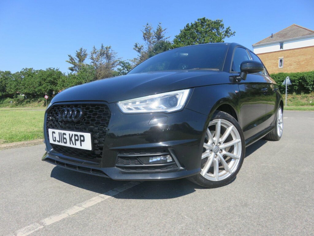 Audi A1 1.4 Tfsi S Line Sportback Euro 6 Ss Black #2