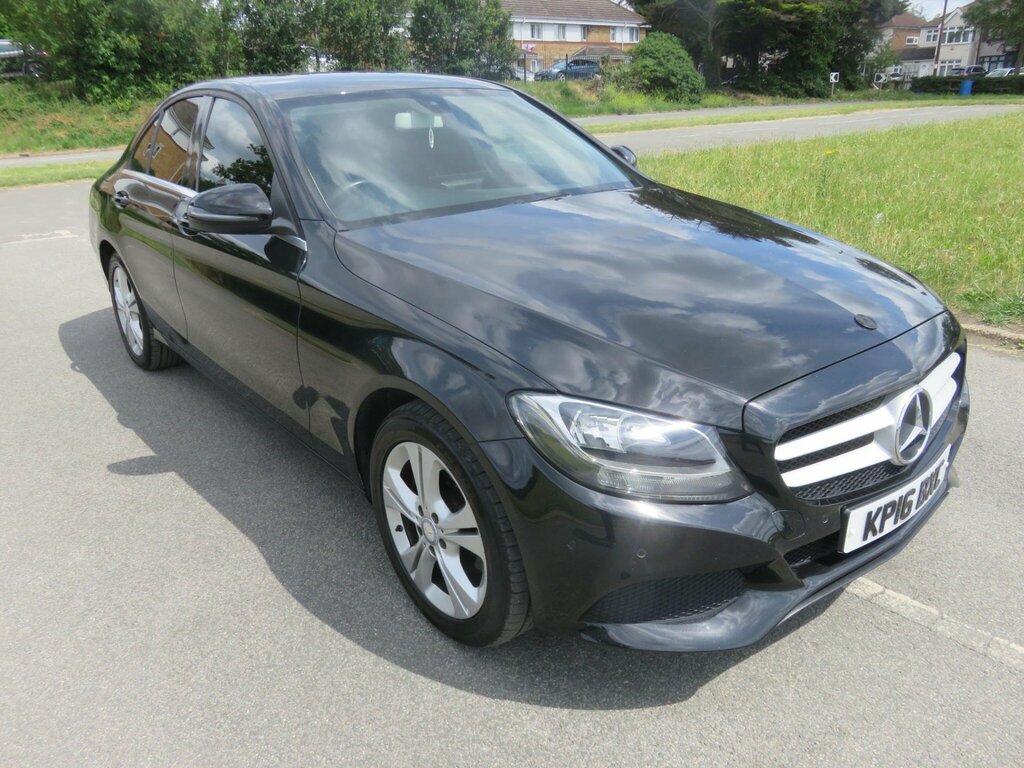 Mercedes-Benz C Class C200 Amg Line Premium Blue #9