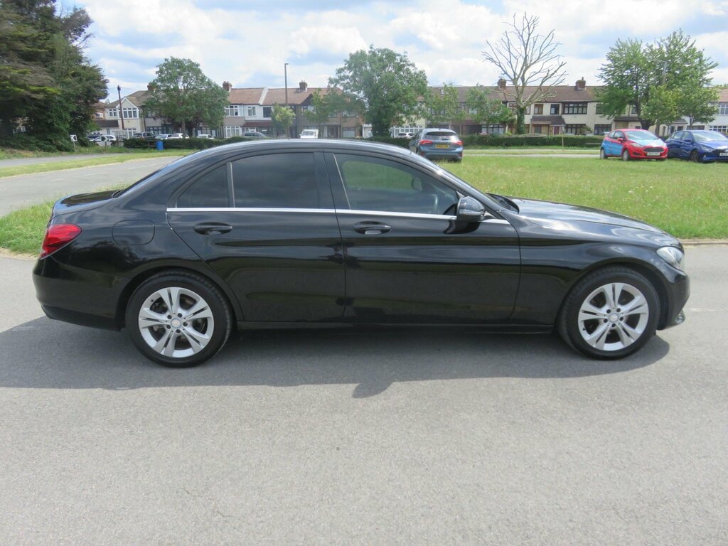Mercedes-Benz C Class C200 Amg Line Premium Blue #11