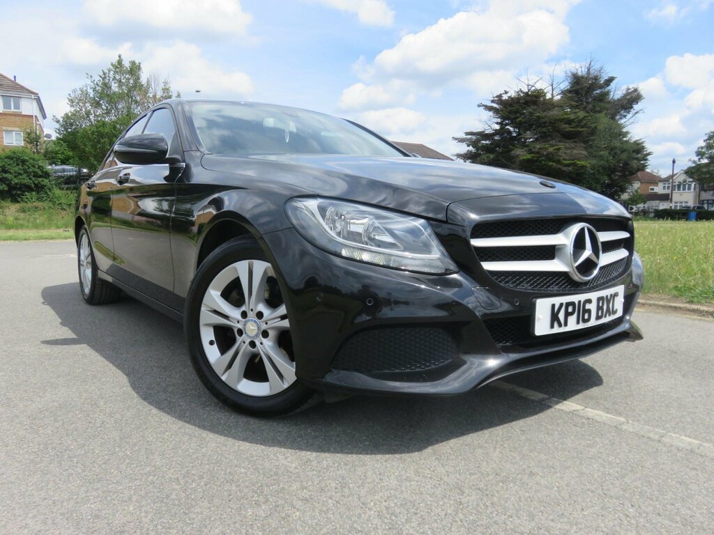 Mercedes-Benz C Class C200 Amg Line Premium Blue #8