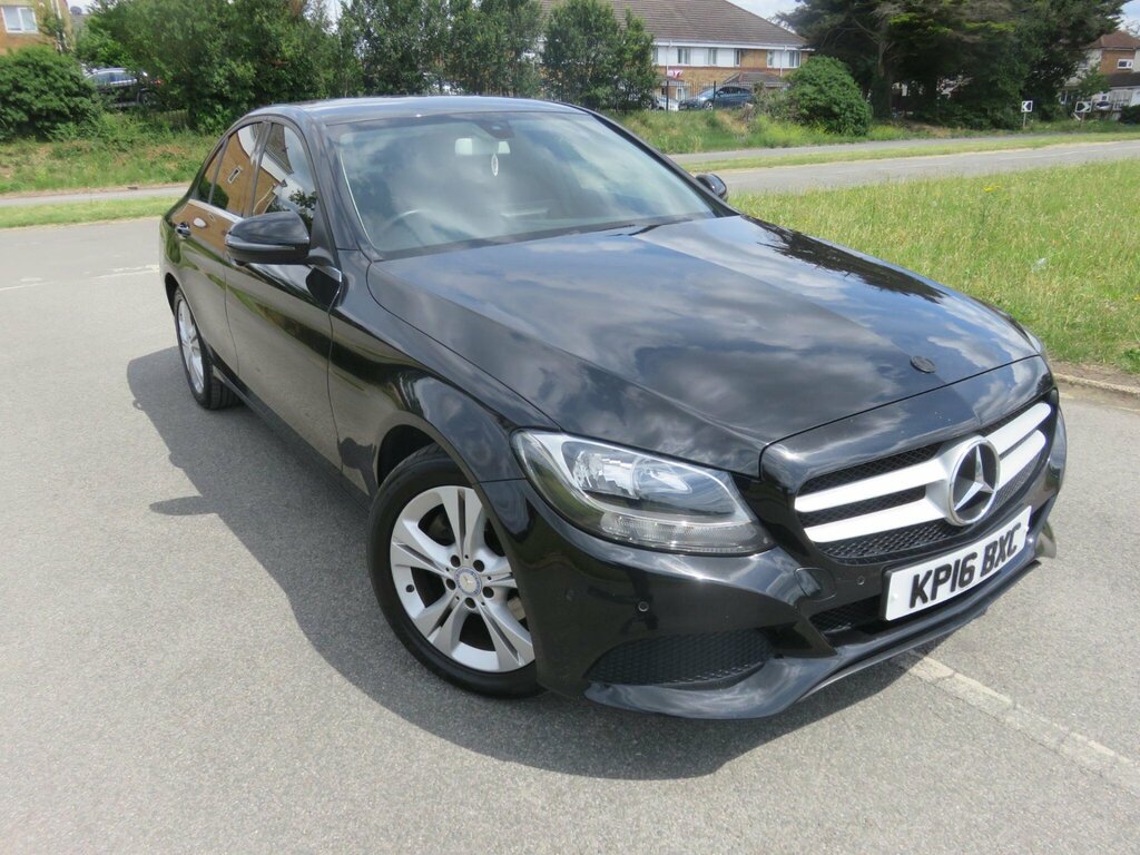 Mercedes-Benz C Class C200 Amg Line Premium Blue #7