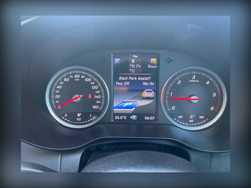 Mercedes-Benz C Class C200 Amg Line Premium Blue #25