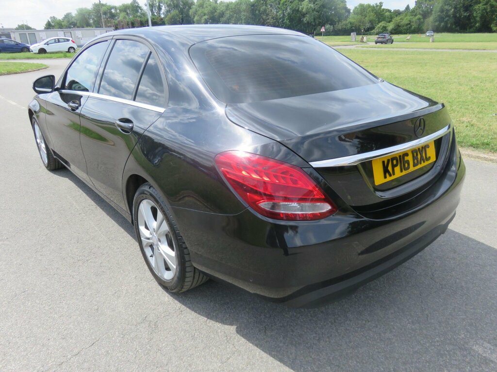 Mercedes-Benz C Class C200 Amg Line Premium Blue #14