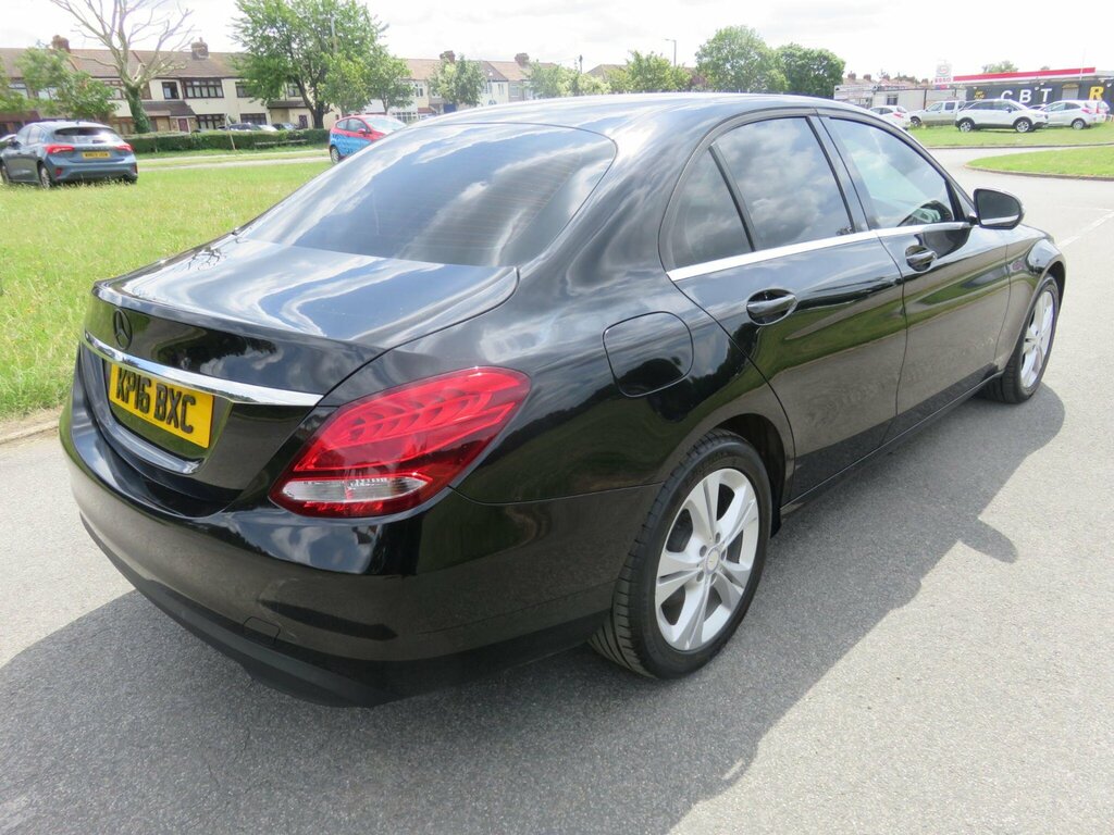Mercedes-Benz C Class C200 Amg Line Premium Blue #12