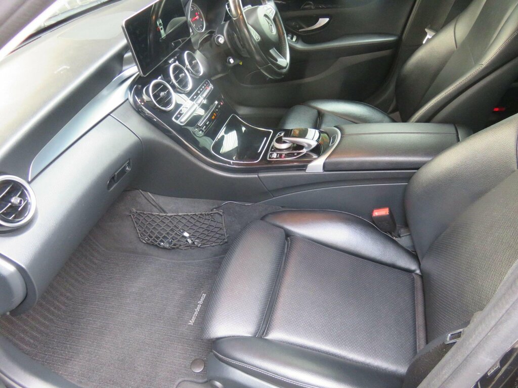 Mercedes-Benz C Class C200 Amg Line Premium Blue #48
