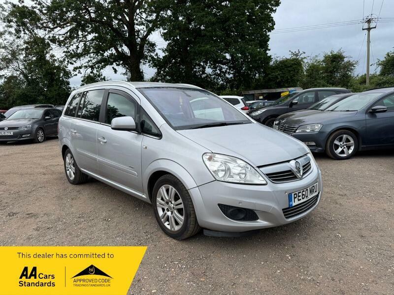 Vauxhall Zafira 1.7 Cdti Ecoflex Elite Euro 5 Silver