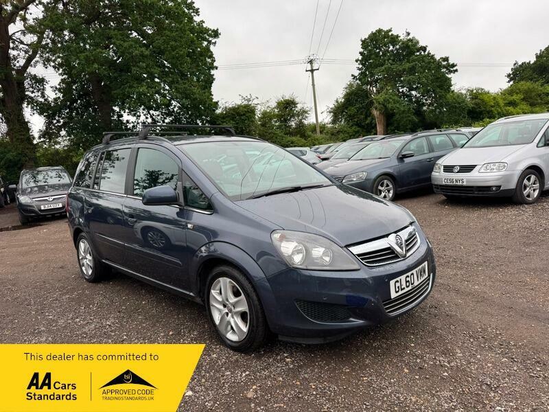 Vauxhall Zafira Exclusiv Blue