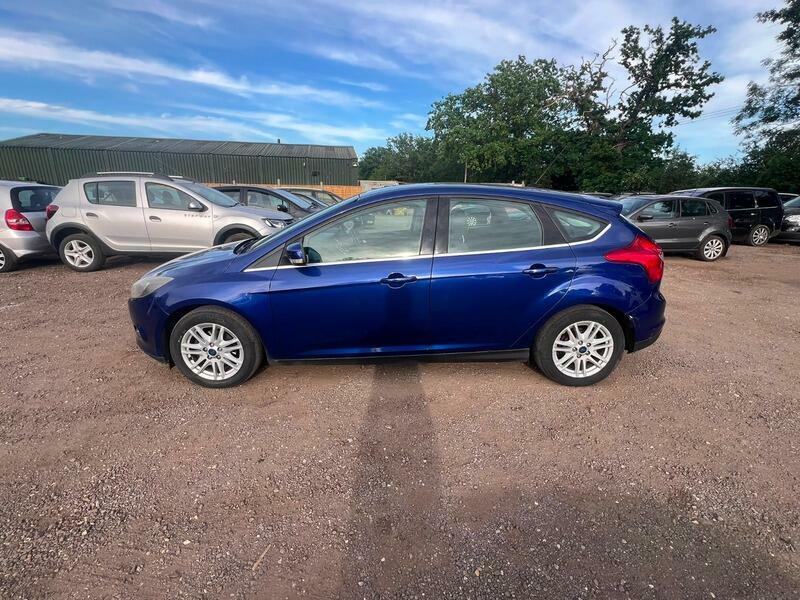 Ford Focus 1.6 Tdci Titanium Euro 5 Ss BU14EVP Blue #6