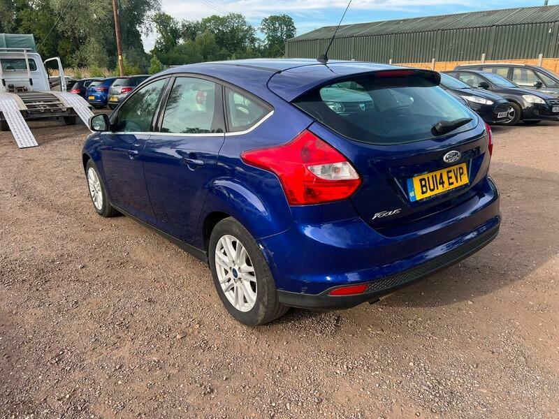 Ford Focus 1.6 Tdci Titanium Euro 5 Ss BU14EVP Blue #5
