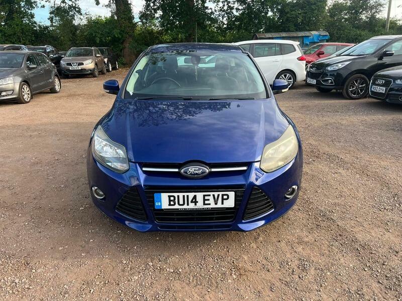 Ford Focus 1.6 Tdci Titanium Euro 5 Ss BU14EVP Blue #2
