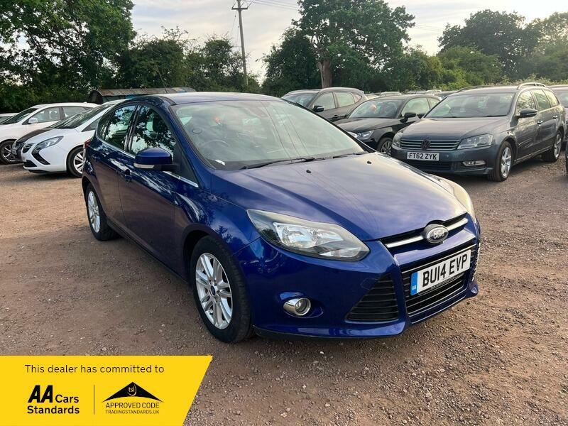 Ford Focus 1.6 Tdci Titanium Euro 5 Ss BU14EVP Blue