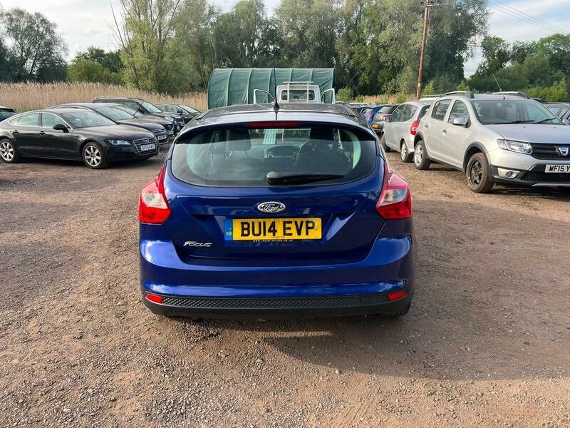 Ford Focus 1.6 Tdci Titanium Euro 5 Ss BU14EVP Blue #4