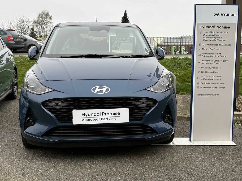 Hyundai I10 Premium Nav 1.2 Mpi 79Ps FV75ZXG Blue #5