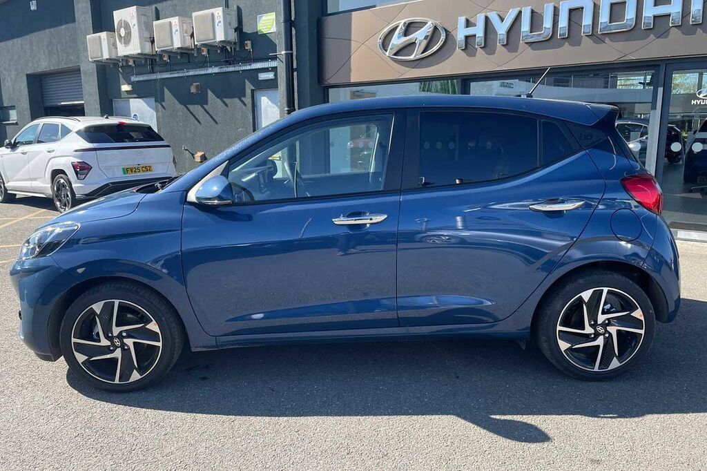 Hyundai I10 Premium Nav 1.2 Mpi 79Ps FV75ZXG Blue #3