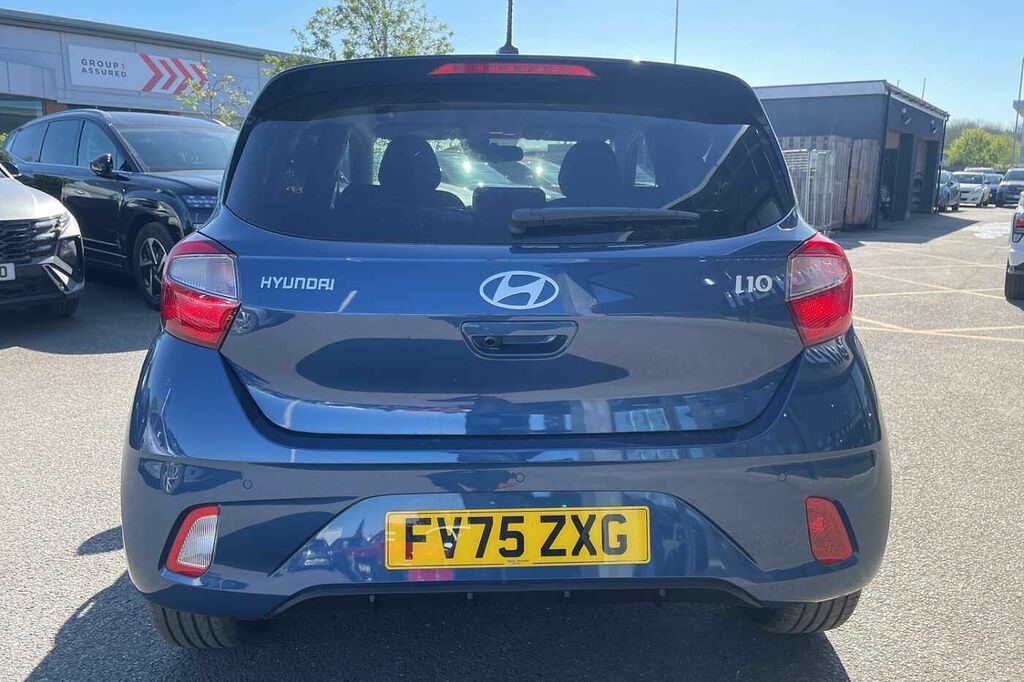 Hyundai I10 Premium Nav 1.2 Mpi 79Ps FV75ZXG Blue #6