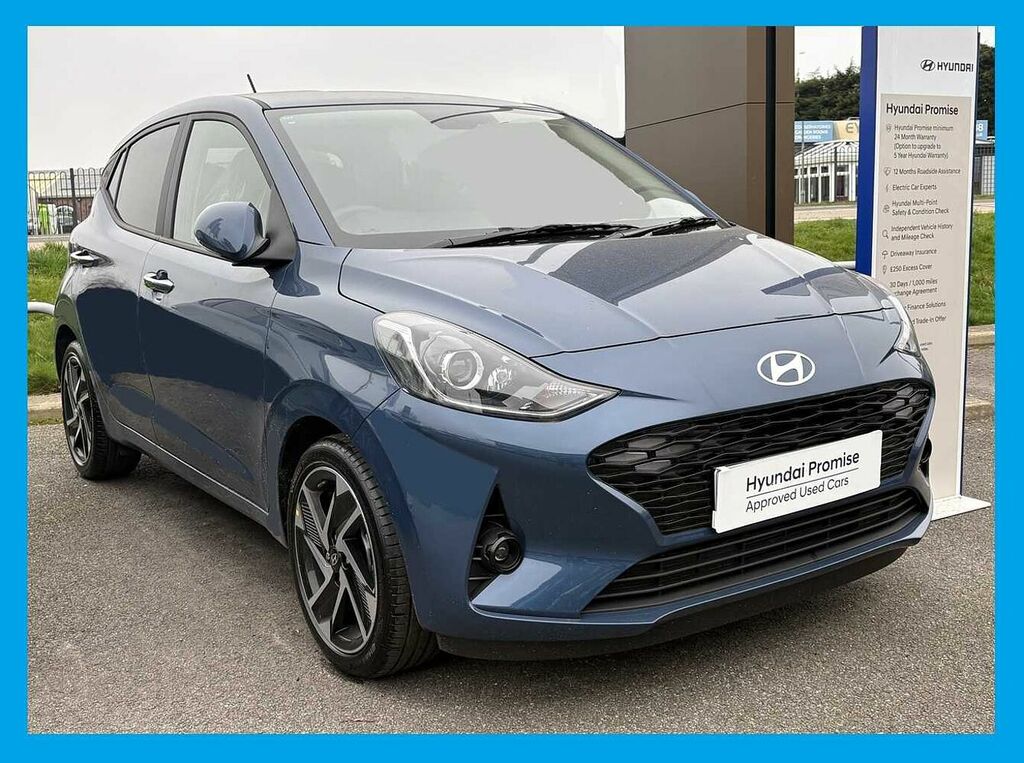 Hyundai I10 Premium Nav 1.2 Mpi 79Ps Blue