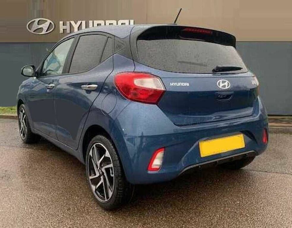 Hyundai I10 Premium Nav 1.2 Mpi 79Ps FV75ZXG Blue #2