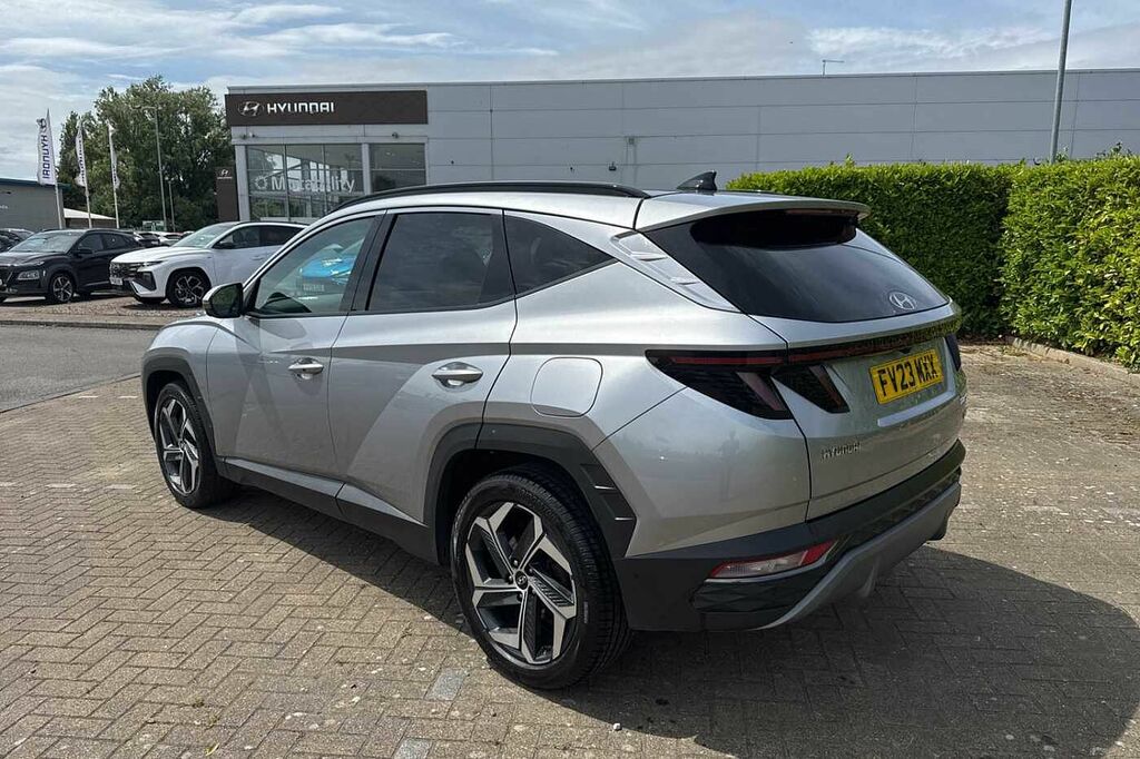 Hyundai Tucson 1.6 Tgdi Hybrid 230 Ultimate 2Wd FV23MXX Silver #3