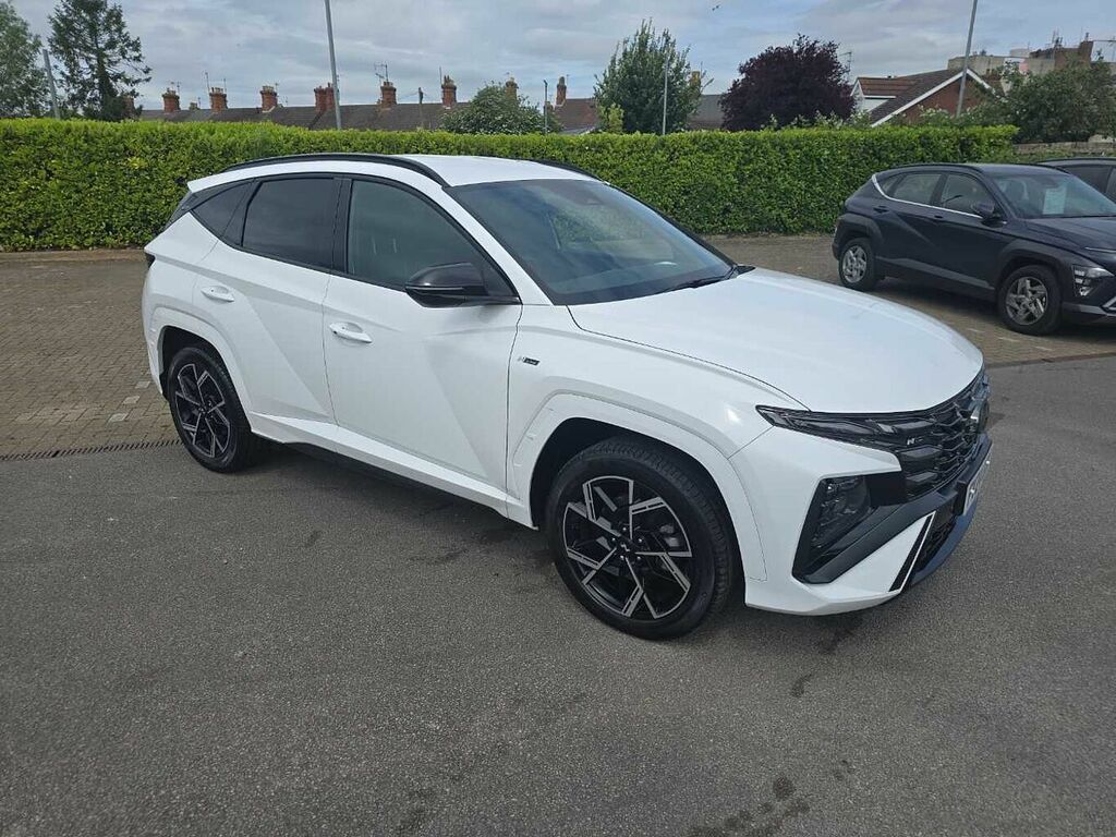 Hyundai Tucson 1.6T Hybrid N Line White