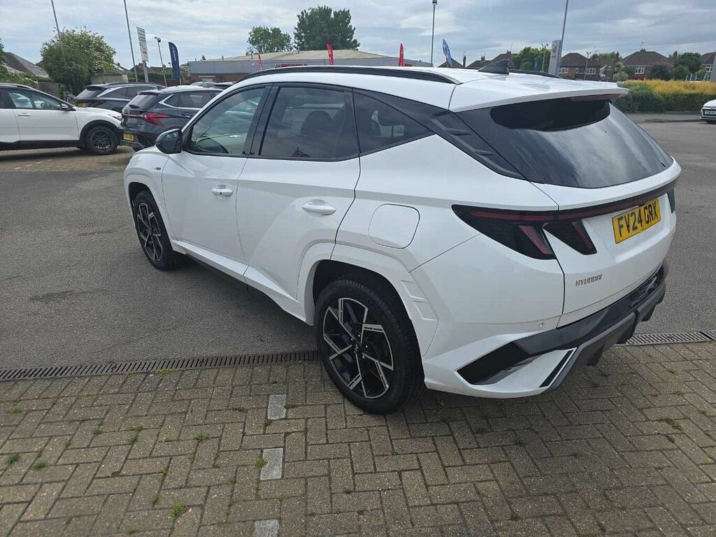 Hyundai Tucson 1.6T Hybrid N Line FV24GRX White #3