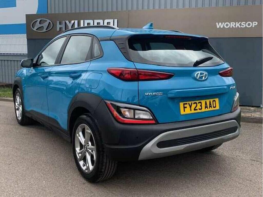 Hyundai Kona 1.0 Tgdi 48V Mhev Se Connect FY23AAO Blue #5