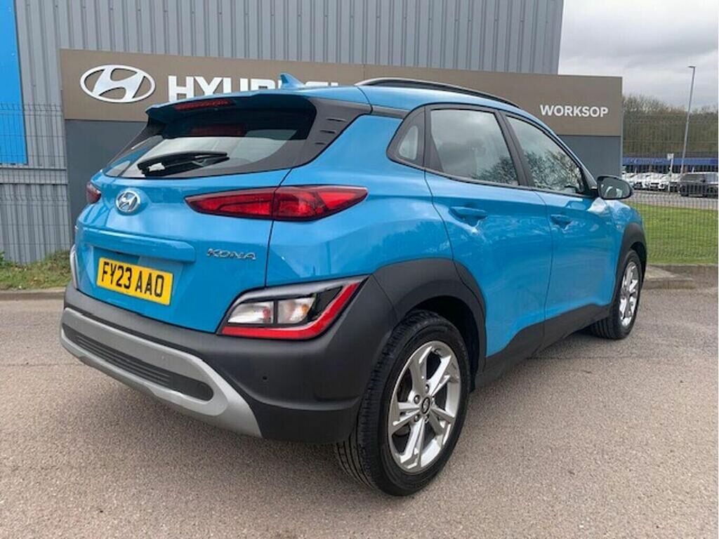 Hyundai Kona 1.0 Tgdi 48V Mhev Se Connect FY23AAO Blue #3