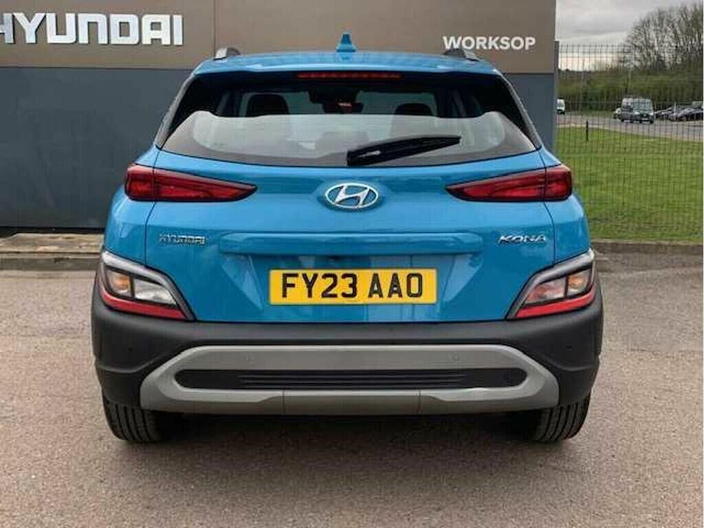 Hyundai Kona 1.0 Tgdi 48V Mhev Se Connect FY23AAO Blue #4