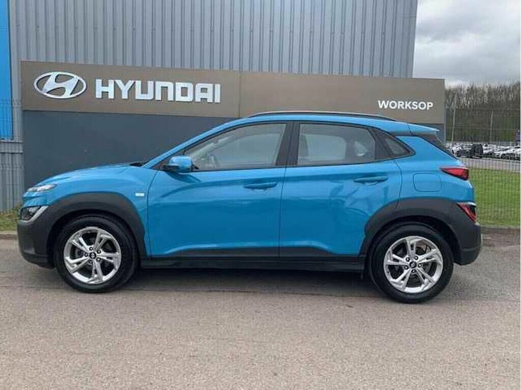 Hyundai Kona 1.0 Tgdi 48V Mhev Se Connect FY23AAO Blue #6