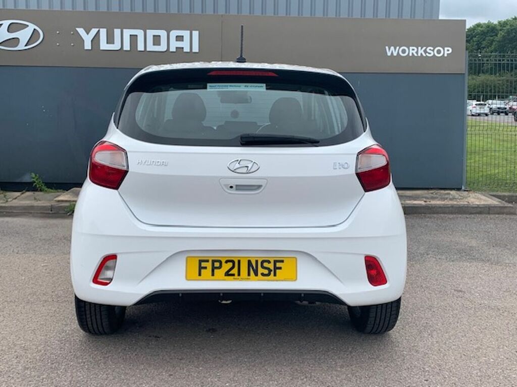 Hyundai I10 1.0 Mpi Se Connect White #4
