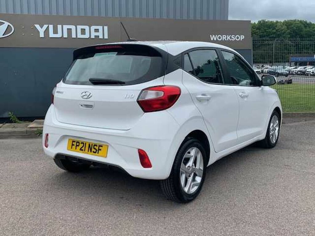 Hyundai I10 1.0 Mpi Se Connect White #3