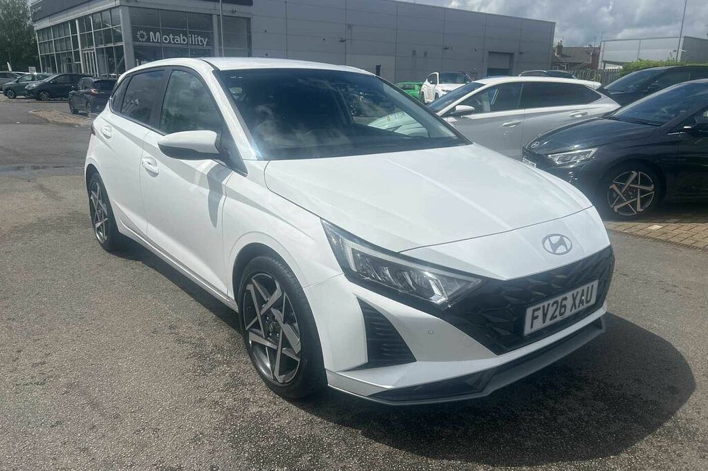 Hyundai I20 1.0T Gdi 90 Tech Line Dct White