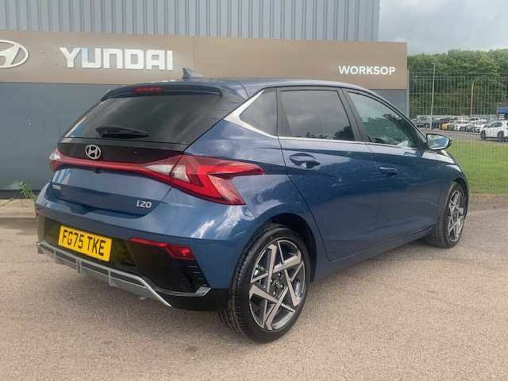 Hyundai I20 1.0T Gdi Premium Blue #3