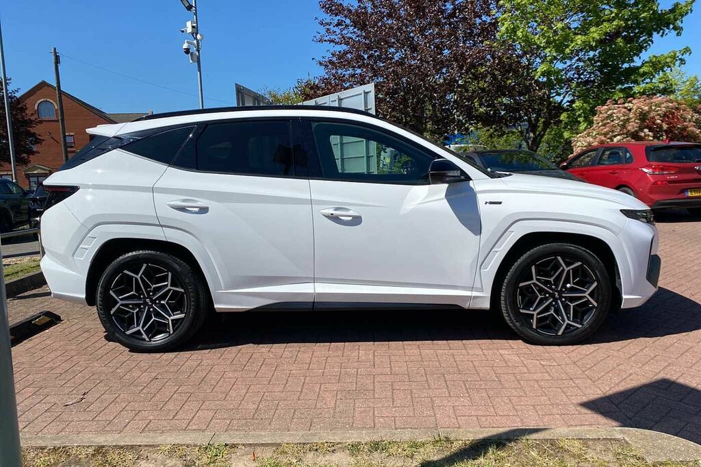 Hyundai Tucson 1.6 Tgdi Hybrid 230 N Line S 2Wd White #4