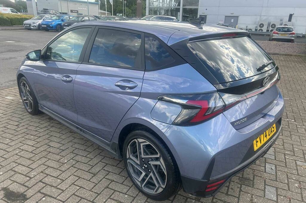 Hyundai I20 1.0T Gdi N Line S Dct FV74UAS Blue #3