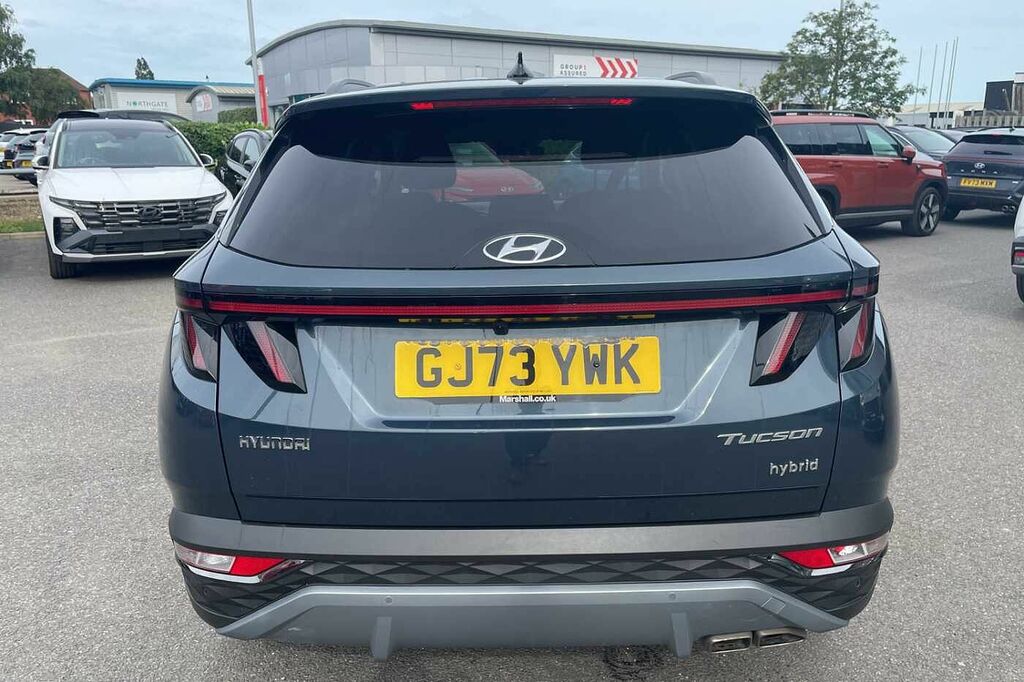Hyundai Tucson Premium Hybrid 1.6 T-gdi Hev 230Ps GJ73YWK Blue #6
