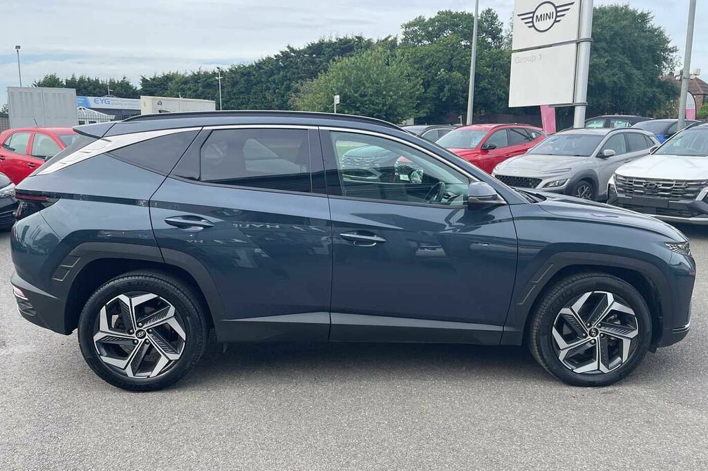 Hyundai Tucson Premium Hybrid 1.6 T-gdi Hev 230Ps GJ73YWK Blue #4