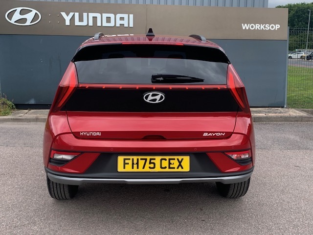 Hyundai Bayon 1.0 Tgdi 90 Tech Line Dct Red #4