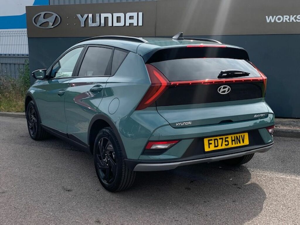 Hyundai Bayon 1.0 Tgdi 90 Black Line Green #5