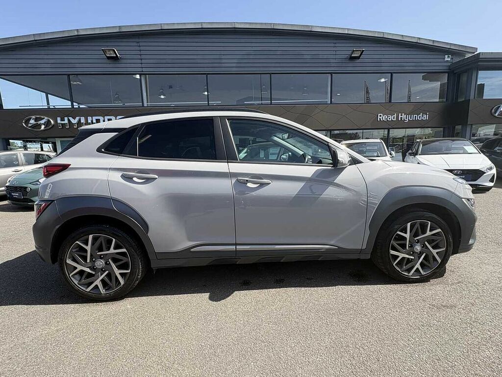 Hyundai Kona 1.6 Gdi Hybrid Premium Dct Grey #4