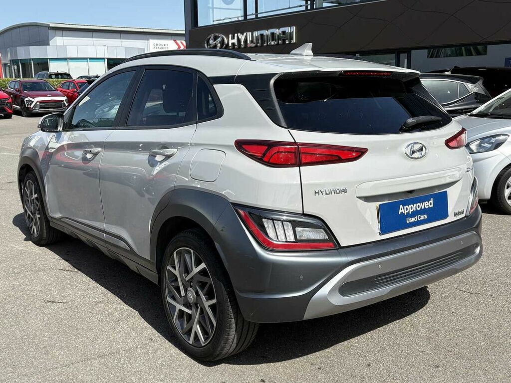 Hyundai Kona 1.6 Gdi Hybrid Premium Dct Grey #2