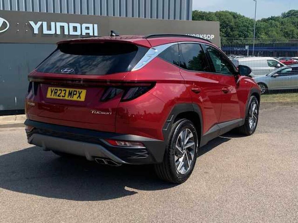 Hyundai Tucson 1.6 Tgdi 48V Mhd Premium 2Wd Dct Red #3