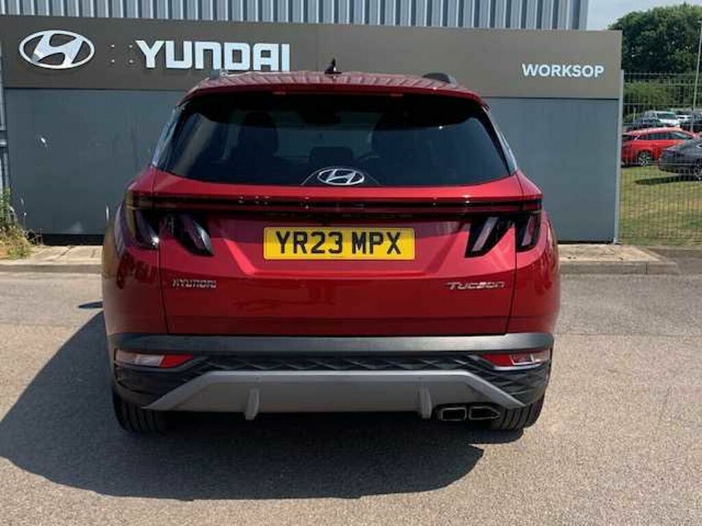 Hyundai Tucson 1.6 Tgdi 48V Mhd Premium 2Wd Dct Red #4