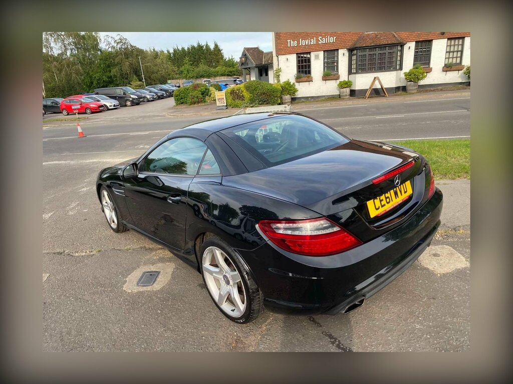 Mercedes-Benz SLK 1.8 Slk200 Blueefficiency Amg Sport Edition 125 G- CE61WVD Black #5