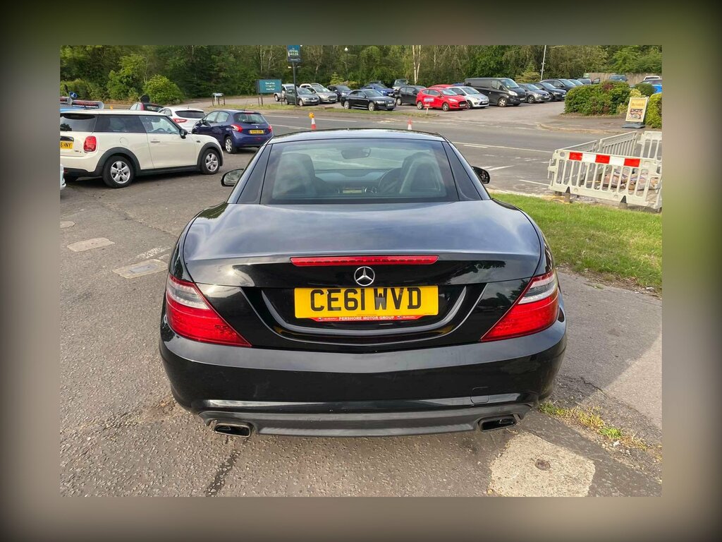 Mercedes-Benz SLK 1.8 Slk200 Blueefficiency Amg Sport Edition 125 G- CE61WVD Black #6