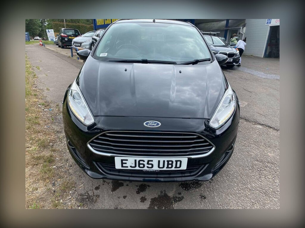 Ford Fiesta 1.0T Ecoboost Zetec Euro 6 Ss EJ65UBD Black #2