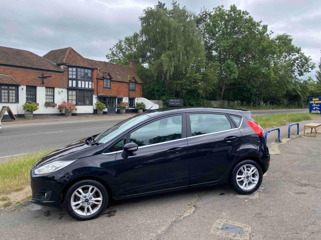 Ford Fiesta 1.0T Ecoboost Zetec Euro 6 Ss EJ65UBD Black #5