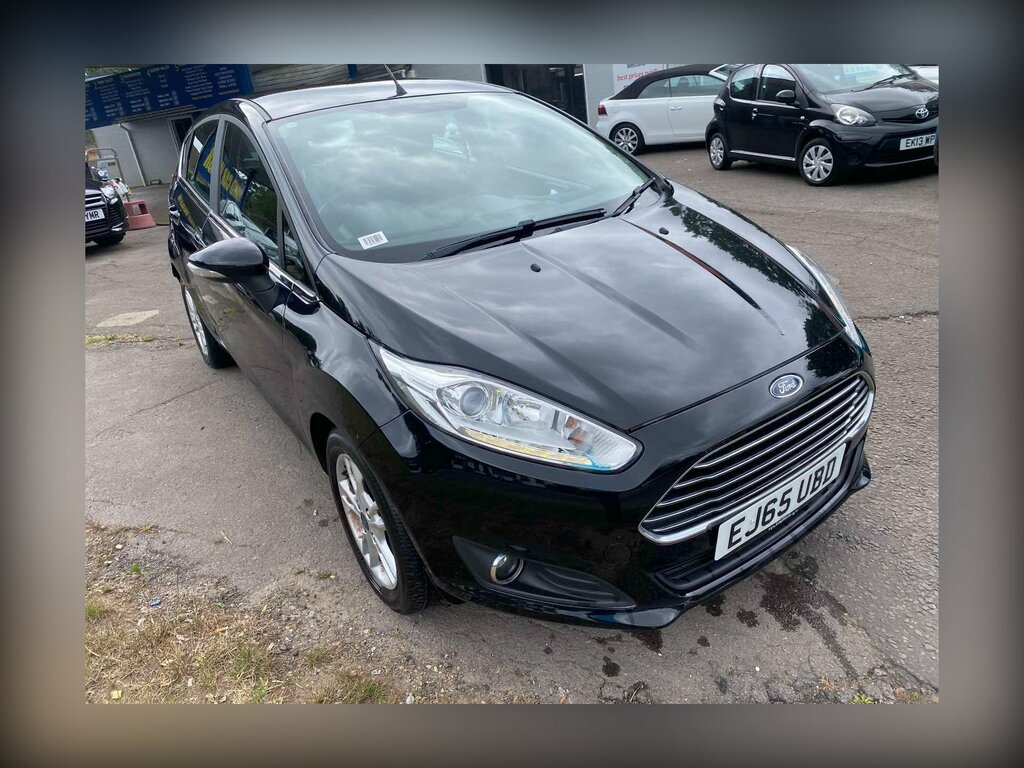 Ford Fiesta 1.0T Ecoboost Zetec Euro 6 Ss Black