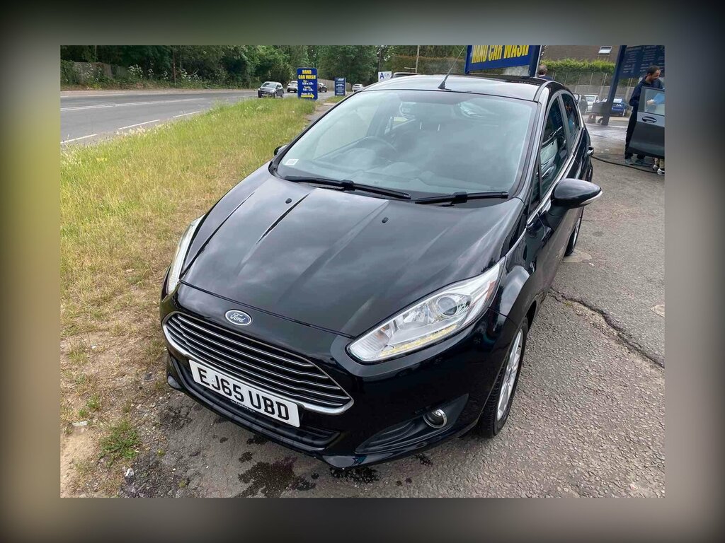Ford Fiesta 1.0T Ecoboost Zetec Euro 6 Ss EJ65UBD Black #3
