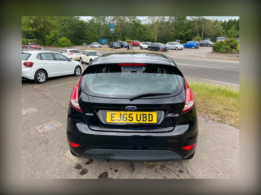 Ford Fiesta 1.0T Ecoboost Zetec Euro 6 Ss EJ65UBD Black #6