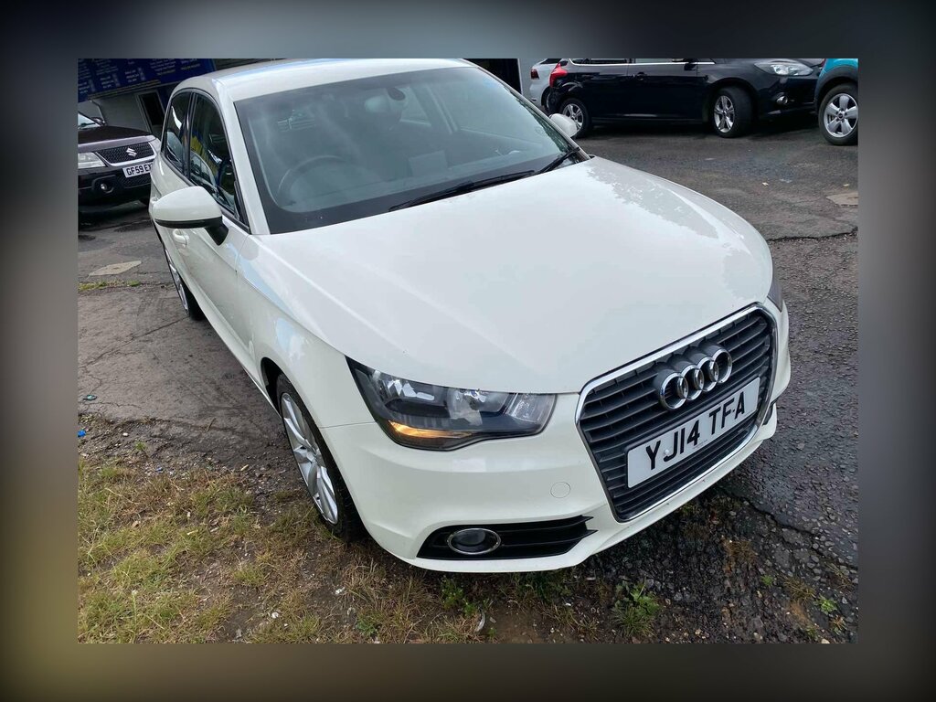 Audi A1 1.4 Tfsi Sport Sportback Euro 5 Ss YJ14TFA White #2